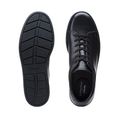 Clarks Men Kitna Lo Black Leather