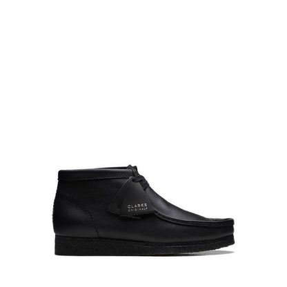 Clarks Wallabee Boot Black Leather