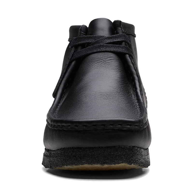 Clarks Wallabee Boot Black Leather