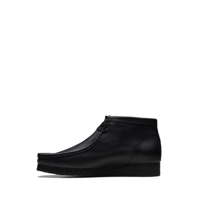 Clarks Wallabee Boot Black Leather