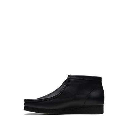 Clarks Wallabee Boot Black Leather