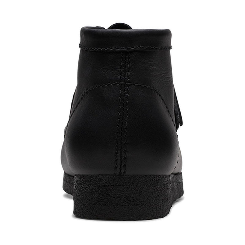 Clarks Wallabee Boot Black Leather