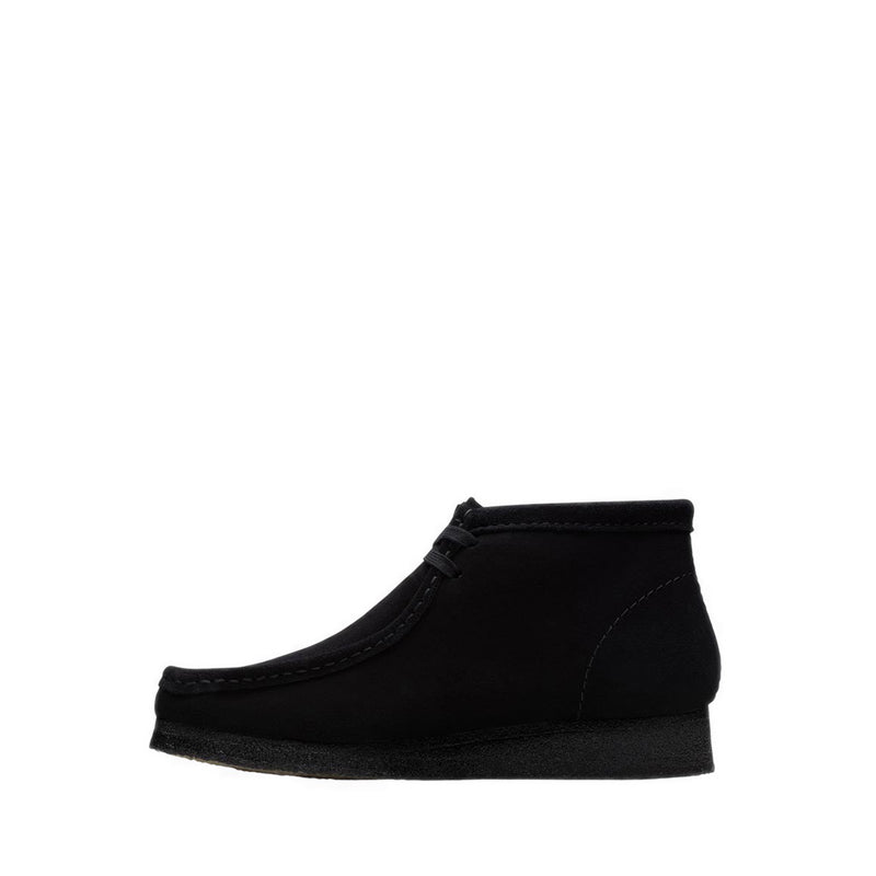 Wallabee Boot Black Sde