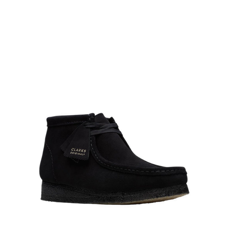 Wallabee Boot Black Sde