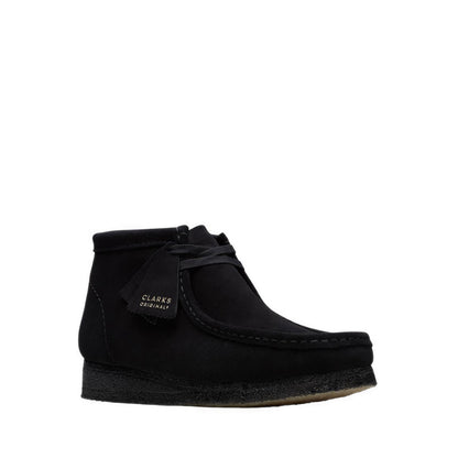 Wallabee Boot Black Sde