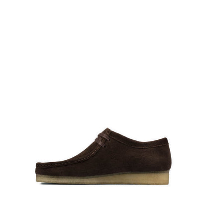 Clarks Wallabee Dark Brown Suede