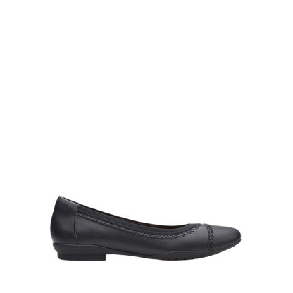 Clarks Womens Sara Bay - Black
