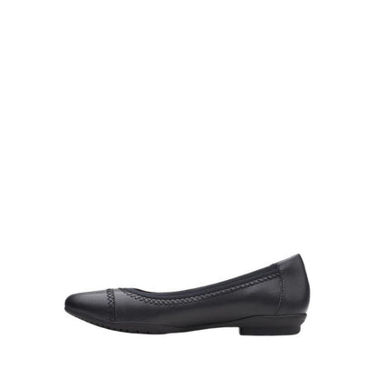 Clarks Womens Sara Bay - Black