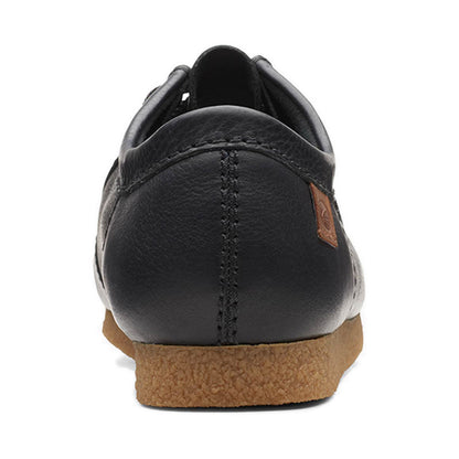 Clarks Shacre II Run Black Leather