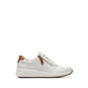 Clarks Women Un Rio Zip White Leather