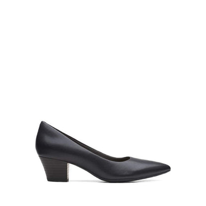 Teresa Step Black Leather
