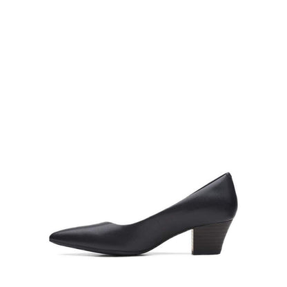 Teresa Step Black Leather