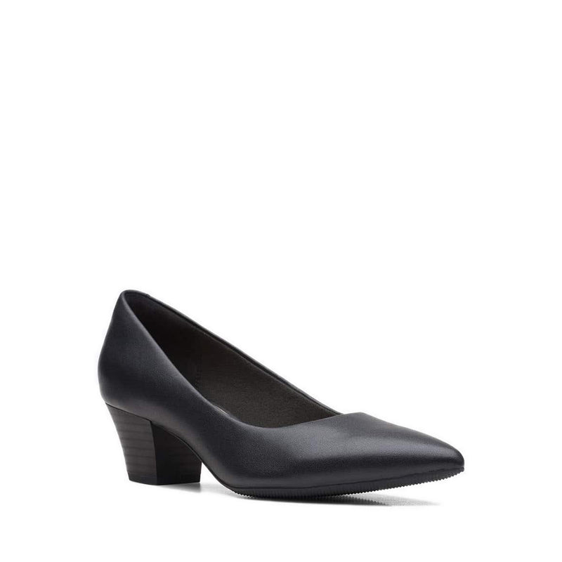 Teresa Step Black Leather