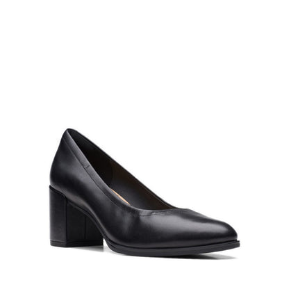 Freva55 Court Black Leather