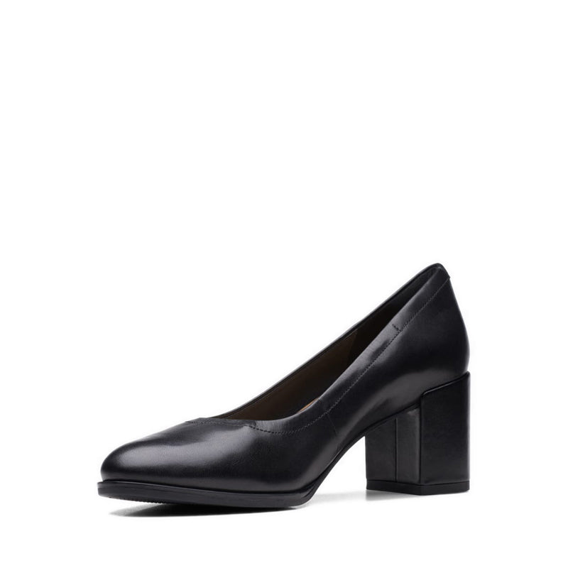 Freva55 Court Black Leather