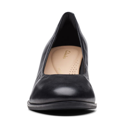 Freva55 Court Black Leather