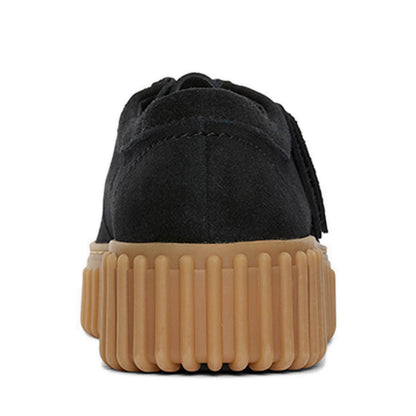 Clarks Torhill Bee Black Suede