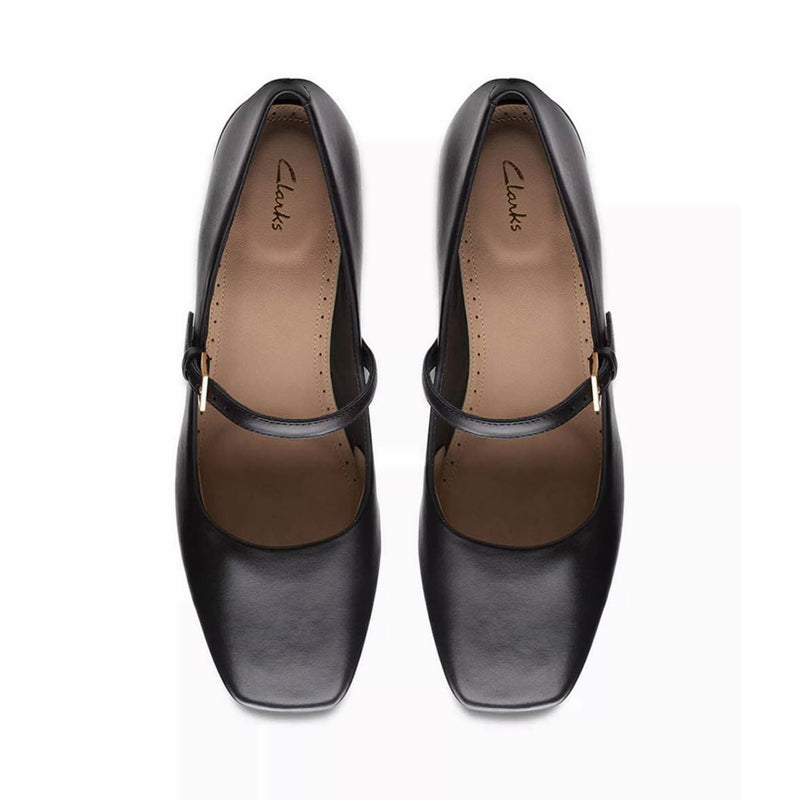 Seren30 Buckle Black Leather