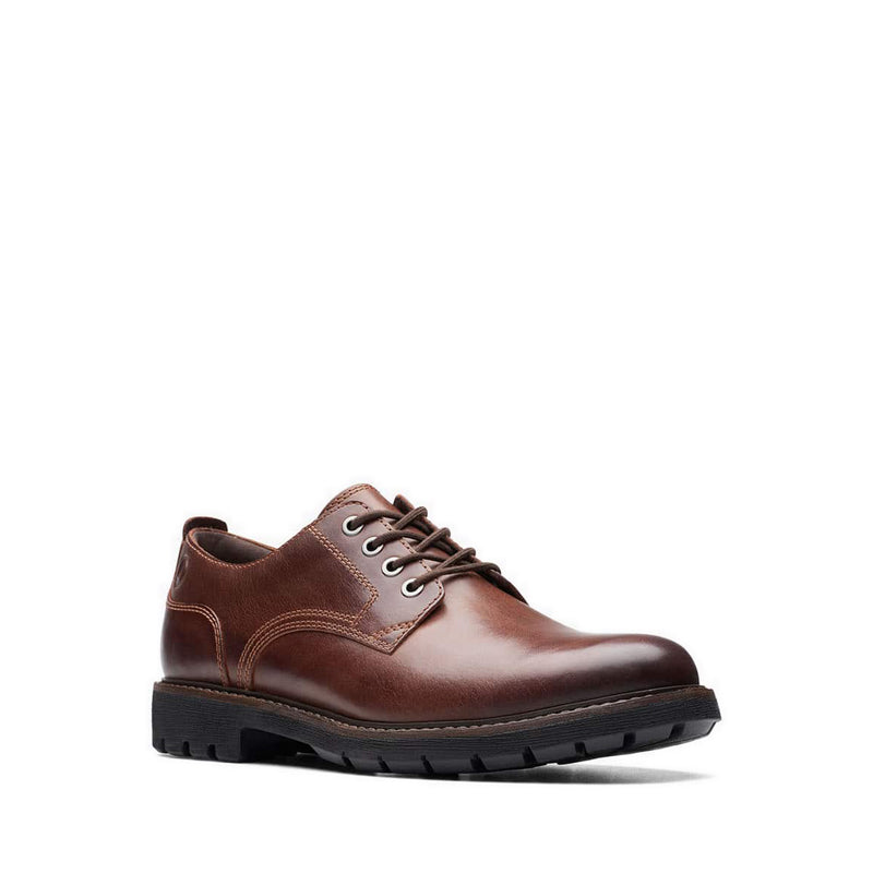 Batcombe Tie Dark Tan Lea