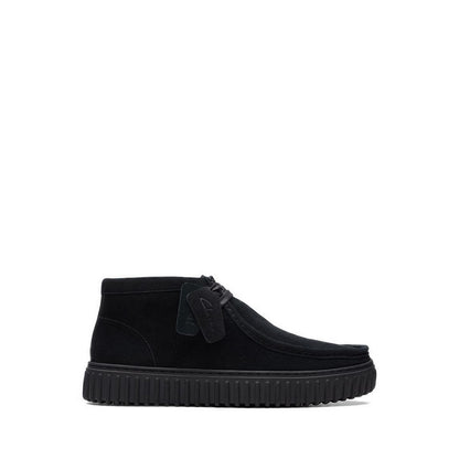 Torhill Hi Black Suede