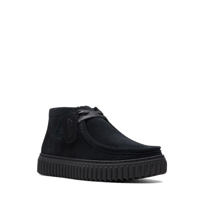 Torhill Hi Black Suede