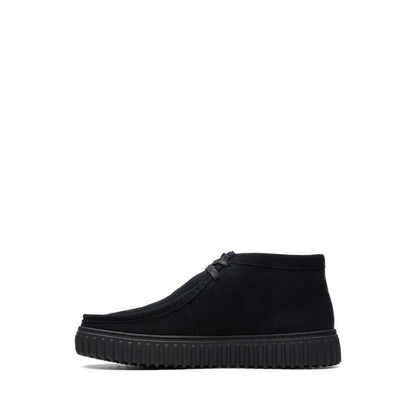 Torhill Hi Black Suede