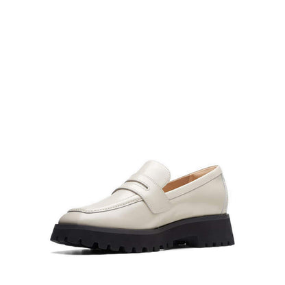 Stayso Edge Ivory Leather