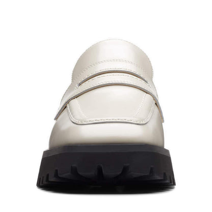 Stayso Edge Ivory Leather