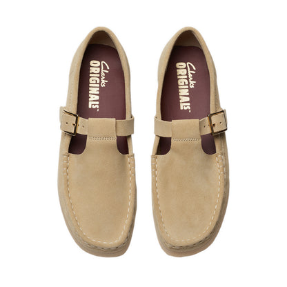 Wallabee T Bar Maple Suede