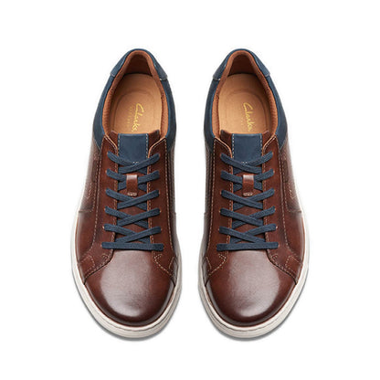 Mapstone Lace Mahogany Leather