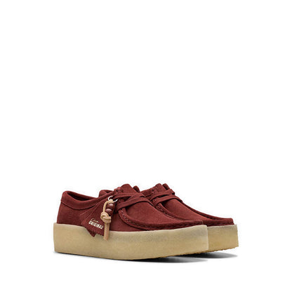Wallabee Cup Deep Red Sde