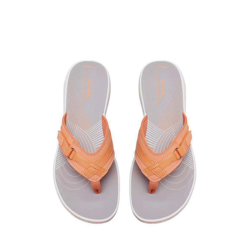Clarks Womens Brinkley Sea - Tangerine/Pop