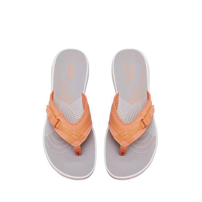 Clarks Womens Brinkley Sea - Tangerine/Pop