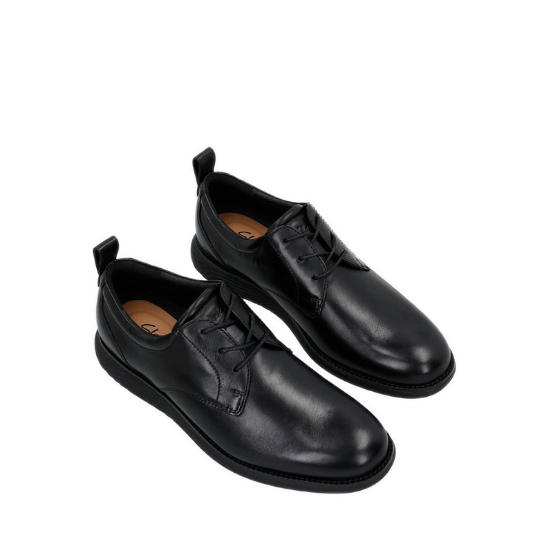 Clarks Novajoy Up Black Leather