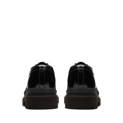 Badell Seam Blk HiShine Lea