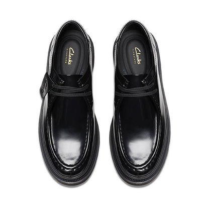 Badell Seam Blk HiShine Lea