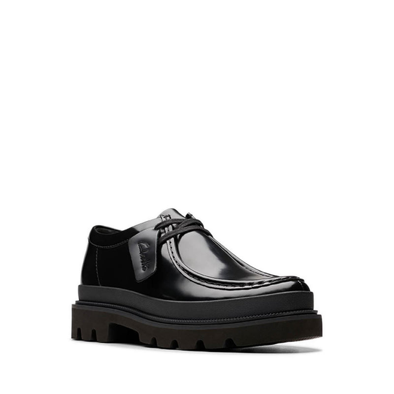 Badell Seam Blk HiShine Lea