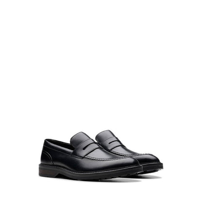 Aldwin Step Black Leather