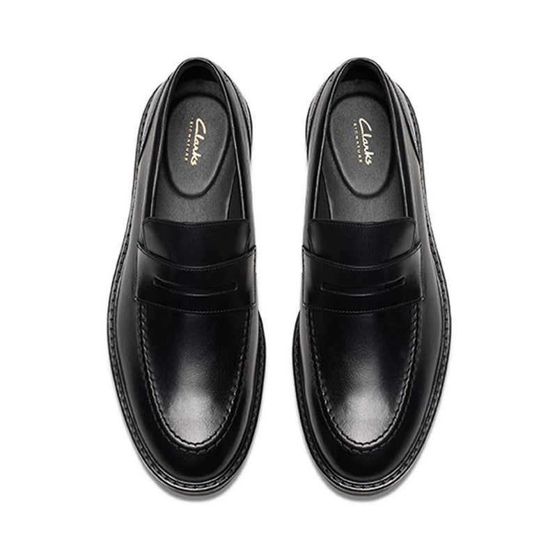 Aldwin Step Black Leather