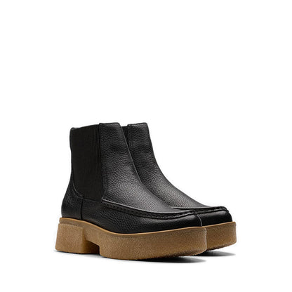 Linoso Top Black Leather