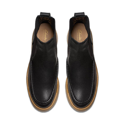 Linoso Top Black Leather