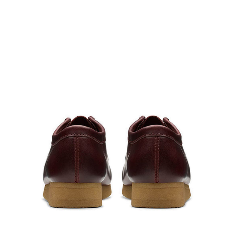 Wallabee Deep Red Leather