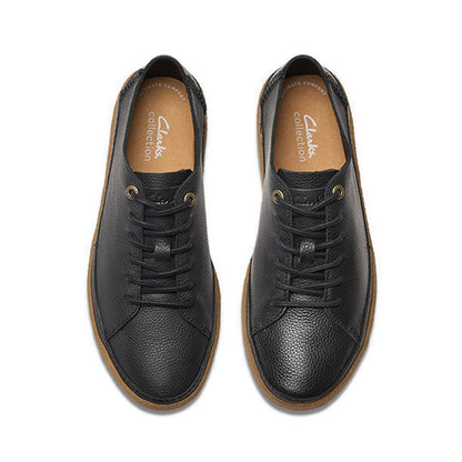 Oakpark Low Black Leather
