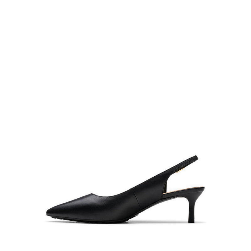 Adela Sling Black Leather