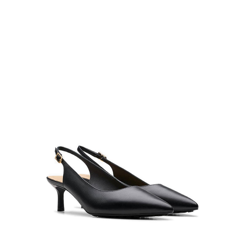 Adela Sling Black Leather