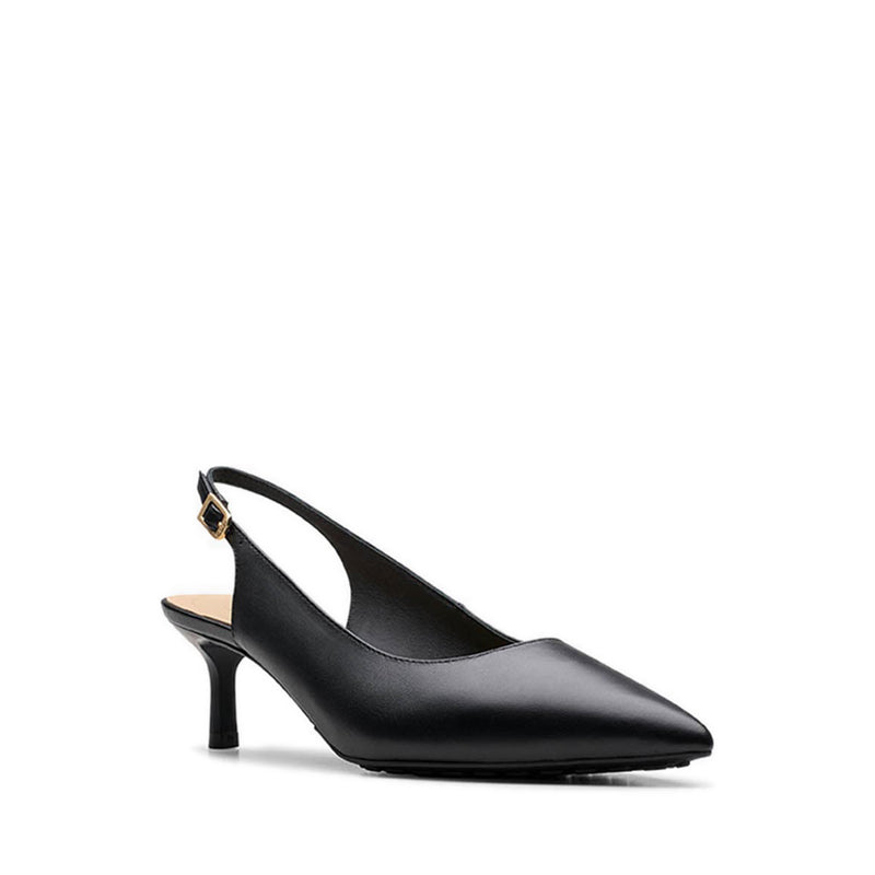 Adela Sling Black Leather