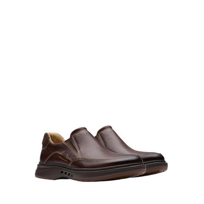 Un Briley Step Mahogany Leather