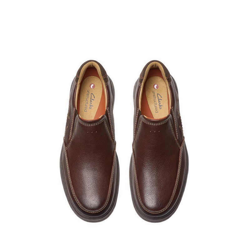Un Briley Step Mahogany Leather