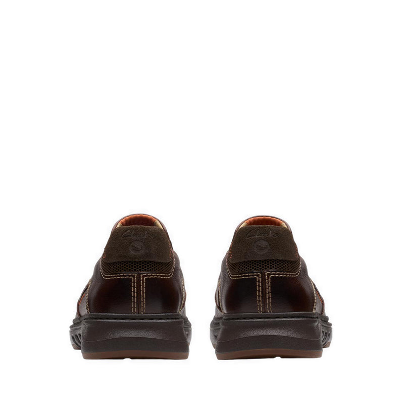 Un Briley Step Mahogany Leather