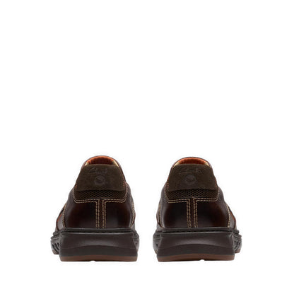 Un Briley Step Mahogany Leather